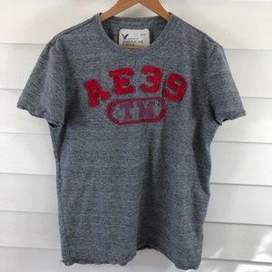 American Eagle Gray Mens Large T-Shirt AE39